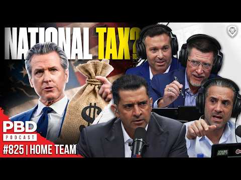 Newsom’s Billionaire Tax,  Iran War Escalates & Israel Acknowledges Genocide | PBD Podcast #825
