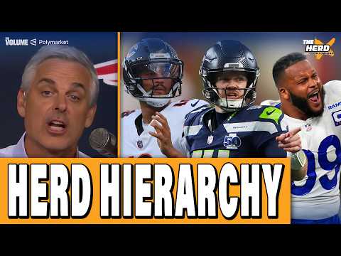 Herd Hierarchy: Seahawks, Rams, Bears, Texans, Broncos, Lions, Eagles | Colin Cowherd: THE HERD NFL