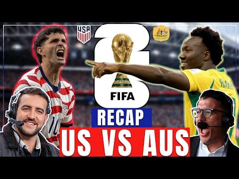 WORLD CUP: USA vs Australia - REACTION | The Dan Lebatard Show