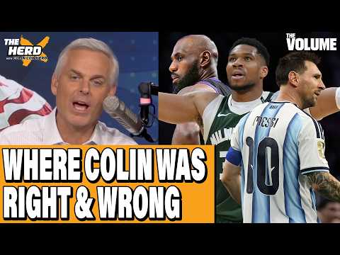 What Colin Cowherd got RIGHT & WRONG: LeBron, Giannis, World Cup, Messi, Warriors, Lakers | THE HERD