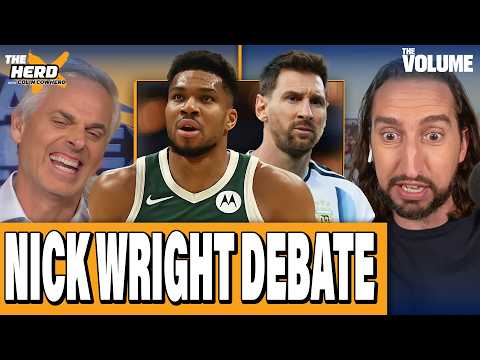 Nick Wright DEBATE: Giannis Heat-Bucks trade, Celtics, NBA Draft, World Cup | Colin Cowherd THE HERD