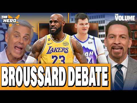 Chris Broussard DEBATE: LeBron next team + Walker Kessler to Lakers | Colin Cowherd: THE HERD NBA